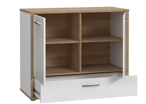 Meble Forte Komoda CHICORY CHRK221-M213 Biały/Dąb Meble Forte Komoda CHICORY CHRK221-M213 Biały/Dąb