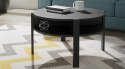 Forte COFFEE TABLES CFTT5024-Z13M Stolik okolicznościowy, kawowy, okrągły, Czarny mat Forte COFFEE TABLES CFTT5024-Z13M Stolik okolicznościowy, kawowy, okrągły, Czarny mat