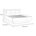 Forte DALATE JLTL2161-M300A Stelaż łóżka z podnoszonym wkładem Forte DALATE JLTL2161-M300A Stelaż łóżka z podnoszonym wkładem
