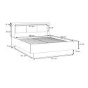 Forte DALATE JLTL2161-M300A Stelaż łóżka z podnoszonym wkładem Forte DALATE JLTL2161-M300A Stelaż łóżka z podnoszonym wkładem