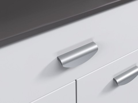 Meble Forte HEY HEYK231-C230 Komoda młodzieżowa Szary/Biały Meble Forte HEY HEYK231-C230 Komoda młodzieżowa Szary/Biały