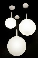 King Home Lampa wisząca CASTRO 35 - szkło, stal King Home Lampa wisząca CASTRO 35 - szkło, stal
