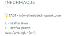 PÓŁKA WISZĄCA MŁODZIEŻOWA MEBLAR DELTA System DL12 - Dąb / Antracyt płyta laminowana do pokoju młodzieżowego salonu dla dziecka