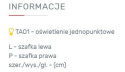 ŁÓŻKO Z SZUFLADAMI MEBLAR DELTA System DL14 L/p - Dąb / Antracyt ŁÓŻKO Z SZUFLADAMI MEBLAR DELTA System DL14 L/p - Dąb / Antracyt