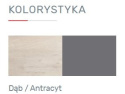 REGAŁ NA KSIĄŻKI ZABAWKI BIBELOTY MEBLAR DELTA System DL5 -DĄB /ANTRACYT PŁYTA LAMINOWANA do salonu pokoju młodzieżowego dziecka REGAŁ NA KSIĄŻKI ZABAWKI BIBELOTY MEBLAR DELTA System DL5 -DĄB /ANTRACYT PŁYTA LAMINOWANA do salonu pokoju młodzieżowego dziecka