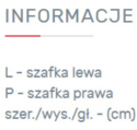 REGAŁ MŁODZIEŻOWY MEBLAR FARO System FR5 - Biały Lux / Dąb Artisan / Szary drzwi szuflada dla dziecka nastolatka do salonu