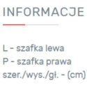 BIURKO MŁODZIEŻOWE MEBLAR FARO System FR9 - Biały Lux /Dąb Artisan /Szary prostokątne szuflada szafka dla dziecka dla nastolatka