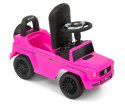 Milly Mally Pojazd Jeździk MERCEDES G350d Pink S Różowy autko Chodzik Pchacz schowek pod siedzeniem oparcie 12 m+ klakson Milly Mally Pojazd Jeździk MERCEDES G350d Pink S Różowy autko Chodzik Pchacz schowek pod siedzeniem oparcie 12 m+ klakson