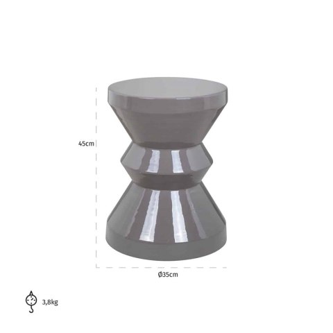 Richmond Interiors RICHMOND stolik DIABLO szary 35 Richmond Interiors RICHMOND stolik DIABLO szary 35