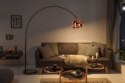 Invicta Interior INVICTA lampa podłogowa BIG BOW różowe złoto 170-210 cm stal chromowana podstawa marmurowa E27 Invicta Interior INVICTA lampa podłogowa BIG BOW różowe złoto 170-210 cm stal chromowana podstawa marmurowa E27
