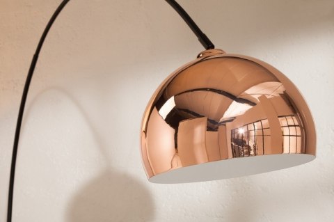 Invicta Interior INVICTA lampa podłogowa BIG BOW różowe złoto 170-210 cm stal chromowana podstawa marmurowa E27 Invicta Interior INVICTA lampa podłogowa BIG BOW różowe złoto 170-210 cm stal chromowana podstawa marmurowa E27
