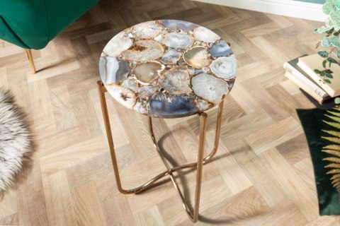 Invicta Interior INVICTA stolik NOBLE AGAT I 35 cm - kamień agat Invicta Interior INVICTA stolik NOBLE AGAT I 35 cm - kamień agat