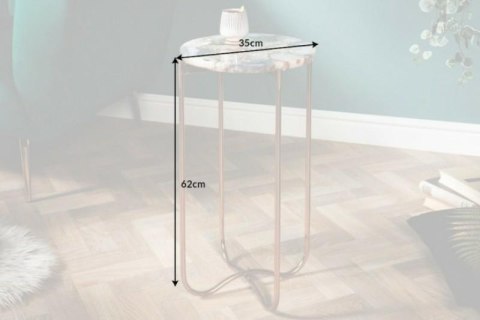 Invicta Interior INVICTA stolik NOBLE AGAT I 35 cm - kamień agat Invicta Interior INVICTA stolik NOBLE AGAT I 35 cm - kamień agat