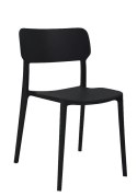 King Home Krzesło AGAT PREMIUM czarne - polipropylen King Home Krzesło AGAT PREMIUM czarne - polipropylen