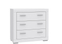 Meble Forte SNOW SNWK23-C50 Komoda szuflady Biały mat Meble Forte SNOW SNWK23-C50 Komoda szuflady Biały mat