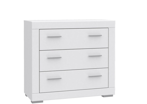 Meble Forte SNOW SNWK23-C50 Komoda szuflady Biały mat Meble Forte SNOW SNWK23-C50 Komoda szuflady Biały mat
