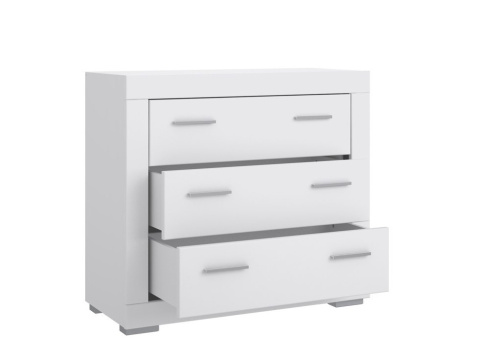 Meble Forte SNOW SNWK23-C50 Komoda szuflady Biały mat Meble Forte SNOW SNWK23-C50 Komoda szuflady Biały mat