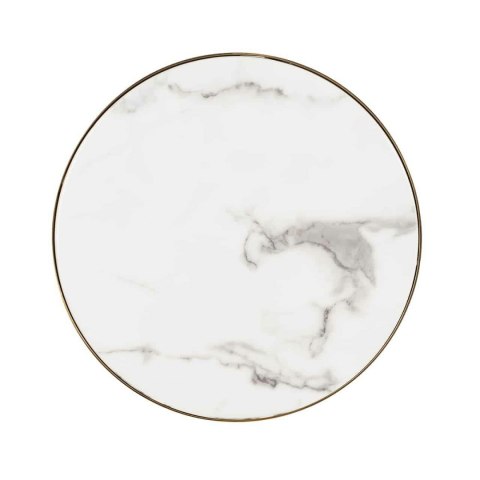 Richmond Interiors RICHMOND stolik ODIN 45 cm złoty - konglomerat, stal nierdzewna Richmond Interiors RICHMOND stolik ODIN 45 cm złoty - konglomerat, stal nierdzewna