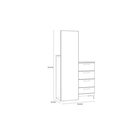 OD RĘKI Forte QUETORE QTRK721-M360 Komoda OD RĘKI Forte QUETORE QTRK721-M360 Komoda