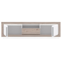 Meble Forte CANNE CQNT131B-C141 Szafka RTV Biały/Dąb Meble Forte CANNE CQNT131B-C141 Szafka RTV Biały/Dąb