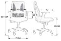 Fotel obrotowy OLTON L CZARNY - krzesło biurowe do biurka - TILT Fotel obrotowy OLTON L CZARNY - krzesło biurowe do biurka - TILT