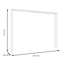 Forte DALATE PPT31011-Z13M Listwy okalające do szafy Forte DALATE PPT31011-Z13M Listwy okalające do szafy
