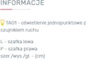 KOMODA MEBLE MŁODZIEŻOWE Z SZUFLADAMI I DRZWIAMI NANO System NA7 Meblar - Grafit / Dąb Riviera PŁYTA LAMINOWANA OBRZEŻA ABS