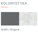 KOMODA Z SZUFLADAMI I KONTENERKIEM NA KÓŁKACH MŁODZIEŻOWA NANO System NA8 Meblar - Grafit / Enigma PŁYTA LAMINOWANA OBRZEŻA ABS KOMODA Z SZUFLADAMI I KONTENERKIEM NA KÓŁKACH MŁODZIEŻOWA NANO System NA8 Meblar - Grafit / Enigma PŁYTA LAMINOWANA OBRZEŻA ABS
