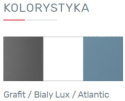 ŁÓŻKO Z POJEMNIKIEM I REGAŁEM ZESTAW TABLO System TA12 A +B Grafit / Bialy Lux / Atlantic Meblar MEBLE MŁODZIEŻOWE laminat + ABS ŁÓŻKO Z POJEMNIKIEM I REGAŁEM ZESTAW TABLO System TA12 A +B Grafit / Bialy Lux / Atlantic Meblar MEBLE MŁODZIEŻOWE laminat + ABS