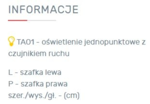 Meblar meble młodzieżowe Łóżko z pojemnikiem TABLO System TA12A 90x200 - Grafit / Enigma płyta laminowana obrzeża ABS Meblar meble młodzieżowe Łóżko z pojemnikiem TABLO System TA12A 90x200 - Grafit / Enigma płyta laminowana obrzeża ABS
