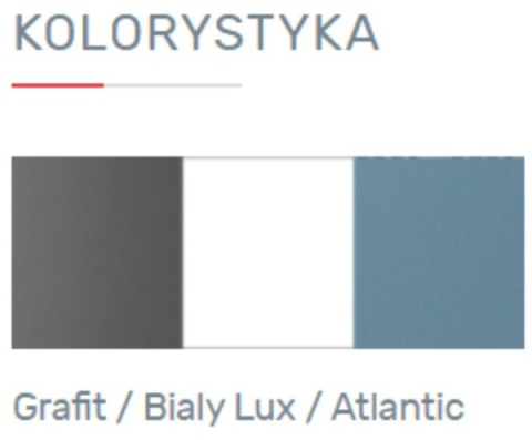 Meblar Szafa narożna Garderoba TABLO System TA1 Meble młodzieżowe - Grafit / Bialy Lux / Atlantic płyta laminowana obrzeża ABS Meblar Szafa narożna Garderoba TABLO System TA1 Meble młodzieżowe - Grafit / Bialy Lux / Atlantic płyta laminowana obrzeża ABS