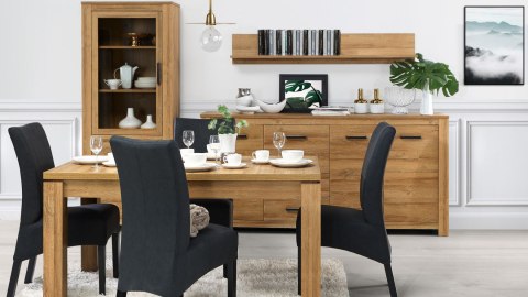 Meble Forte HAVANNA ALCT44-D67 Stół rozkładany 160x207 cm Dąb Postarzany Meble Forte HAVANNA ALCT44-D67 Stół rozkładany 160x207 cm Dąb Postarzany