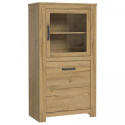 Meble Forte HAVANNA HVNV411R-D67 Witryna P Dąb Postarzany Meble Forte HAVANNA HVNV411R-D67 Witryna P Dąb Postarzany