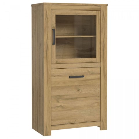 Meble Forte HAVANNA HVNV411R-D67 Witryna P Dąb Postarzany Meble Forte HAVANNA HVNV411R-D67 Witryna P Dąb Postarzany