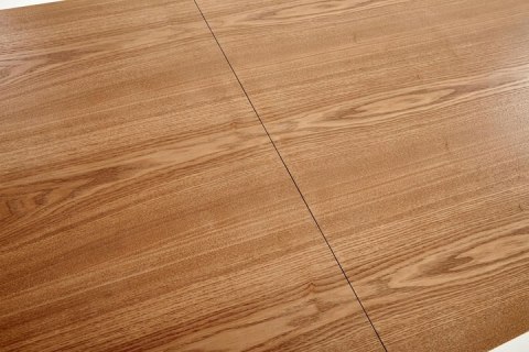 Halmar stół CAPITAL 2 rozkładany 160-200x90 blat MDF okleina naturalna - dąb naturalny nogi stal malowana proszkowo - czarny Halmar stół CAPITAL 2 rozkładany 160-200x90 blat MDF okleina naturalna - dąb naturalny nogi stal malowana proszkowo - czarny