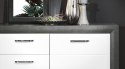 Meble Forte LENNOX NEW ENXK231-C275 Komoda Biały/Szary Meble Forte LENNOX NEW ENXK231-C275 Komoda Biały/Szary