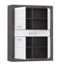Meble Forte LENNOX NEW ENXK421-C275 Szafka Biały/Szary Meble Forte LENNOX NEW ENXK421-C275 Szafka Biały/Szary