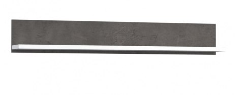 Meble Forte LENNOX NEW MRYB01-C272 Półka wisząca Biały/Szary Meble Forte LENNOX NEW MRYB01-C272 Półka wisząca Biały/Szary