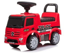 Milly Mally Pojazd Jeździk MERCEDES ANTOS Red Czerwony Chodzik Pchacz autko światła dźwięki schowek pod siedziskiem oparcie