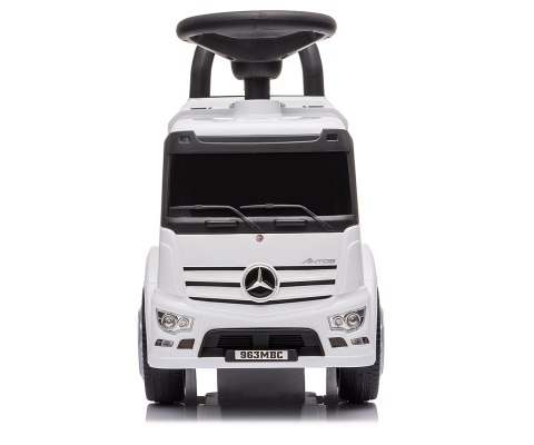 Milly Mally Pojazd Jeździk MERCEDES ANTOS White Biały autko Chodzik Pchacz światła dźwięki schowek pod siedziskiem oparcie Milly Mally Pojazd Jeździk MERCEDES ANTOS White Biały autko Chodzik Pchacz światła dźwięki schowek pod siedziskiem oparcie
