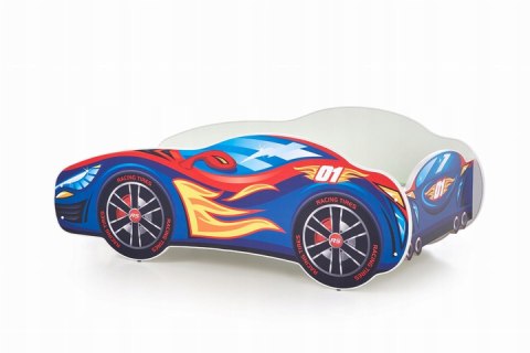 HALMAR łóżko SPEED wielobarwny + stelaż i materac płyta meblowa laminowana obrzeża miękkie PVC dziecięce / młodzieżowe HALMAR łóżko SPEED wielobarwny + stelaż i materac płyta meblowa laminowana obrzeża miękkie PVC dziecięce / młodzieżowe