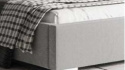 FORTE Łóżko tapicerowane TIPUR 120 x 200 - z zagłówkiem - mozliwość pojemnika - tkanina do wyboru FORTE Łóżko tapicerowane TIPUR 120 x 200 - z zagłówkiem - mozliwość pojemnika - tkanina do wyboru