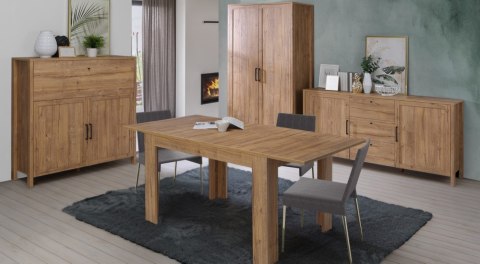 Forte MALTE BRUN MTBK2311-D84 Komoda, szafki z półkami szuflady Dąb Waterford Forte MALTE BRUN MTBK2311-D84 Komoda, szafki z półkami szuflady Dąb Waterford