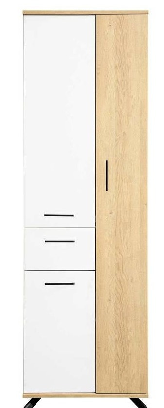 SZAFA SZUFLADA I PÓŁKI MŁODZIEŻOWA MEBLAR MADISON System MD2 - biały / dąb biszkoptowy płyta laminowana do sypialni dla dziecka SZAFA SZUFLADA I PÓŁKI MŁODZIEŻOWA MEBLAR MADISON System MD2 - biały / dąb biszkoptowy płyta laminowana do sypialni dla dziecka