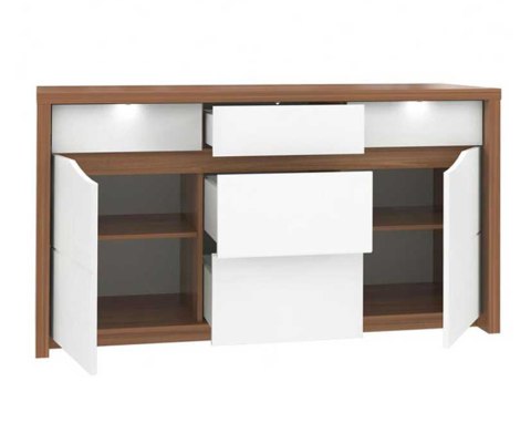 Meble Forte SAINT TROPEZ STZK231B-J34 Komoda Dąb Sangallo/Biały Meble Forte SAINT TROPEZ STZK231B-J34 Komoda Dąb Sangallo/Biały