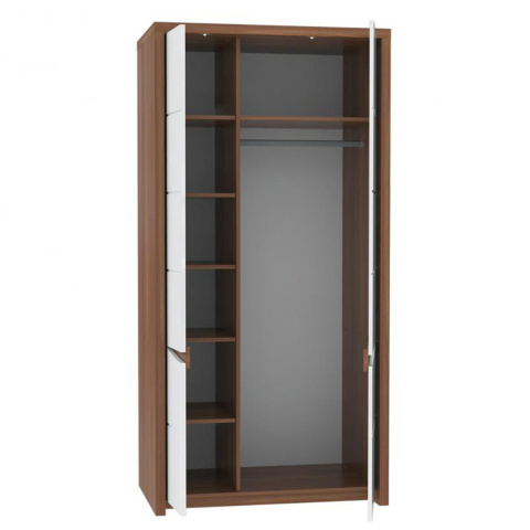 Meble Forte SAINT TROPEZ STZS821RB-J34 Szafa R Dąb Sangallo/Biały Meble Forte SAINT TROPEZ STZS821RB-J34 Szafa R Dąb Sangallo/Biały