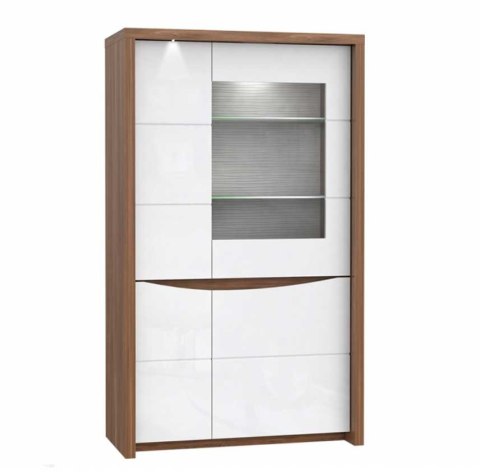 Meble Forte SAINT TROPEZ STZV621RB-J34 Witryna P Dąb Sangallo/Biały Meble Forte SAINT TROPEZ STZV621RB-J34 Witryna P Dąb Sangallo/Biały