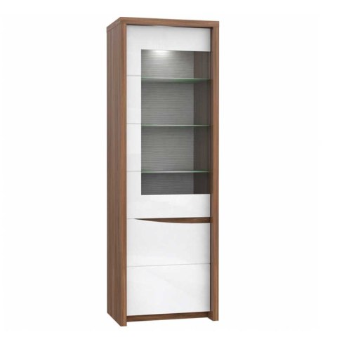 Meble Forte SAINT TROPEZ STZV711LB-J34 Witryna L Dąb Sangallo/Biały Meble Forte SAINT TROPEZ STZV711LB-J34 Witryna L Dąb Sangallo/Biały
