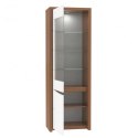 Meble Forte SAINT TROPEZ STZV711LB-J34 Witryna L Dąb Sangallo/Biały Meble Forte SAINT TROPEZ STZV711LB-J34 Witryna L Dąb Sangallo/Biały