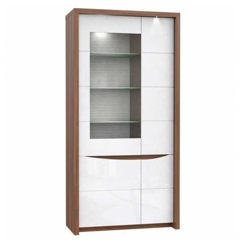 Meble Forte SAINT TROPEZ STZV721LB-J34 Witryna L Dąb Sangallo/Biały Meble Forte SAINT TROPEZ STZV721LB-J34 Witryna L Dąb Sangallo/Biały